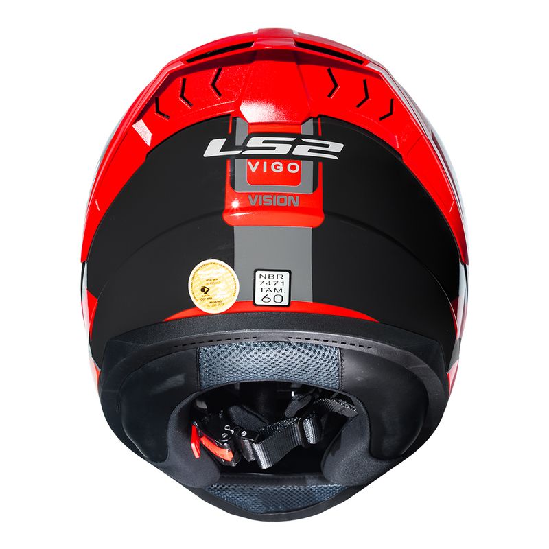 CAPACETE LS2 VIGO VISION CINZA