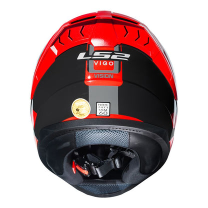 CAPACETE LS2 VIGO VISION CINZA