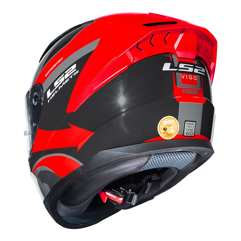 CAPACETE LS2 VIGO VISION CINZA