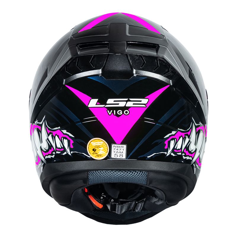 CAPACETE LS2 VIGO SARBUL ROSA