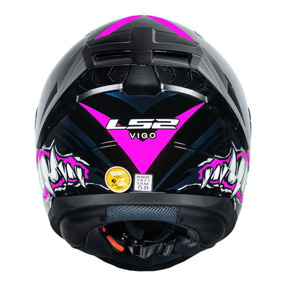 CAPACETE LS2 VIGO SARBUL ROSA