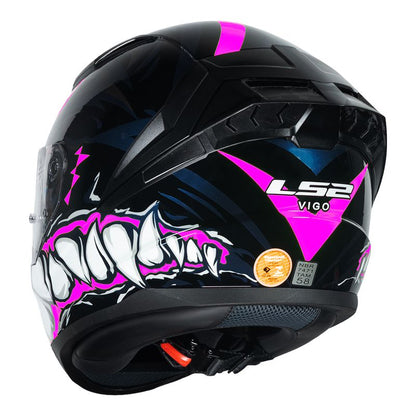 CAPACETE LS2 VIGO SARBUL ROSA
